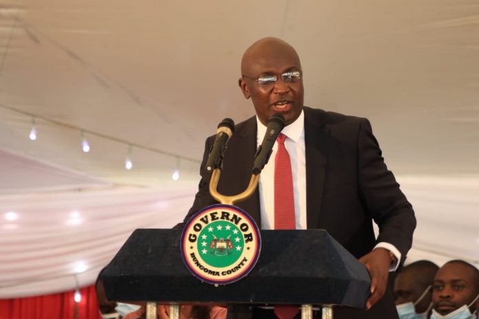 Bungoma governor Wycliffe Wangamati
