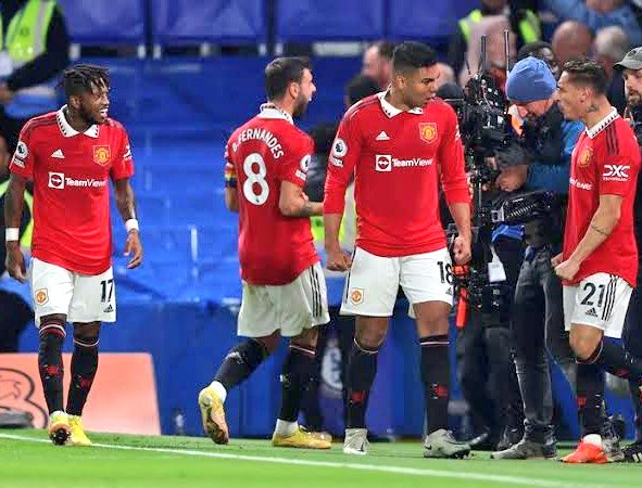 Casemiro Double Seals Victory For Man United