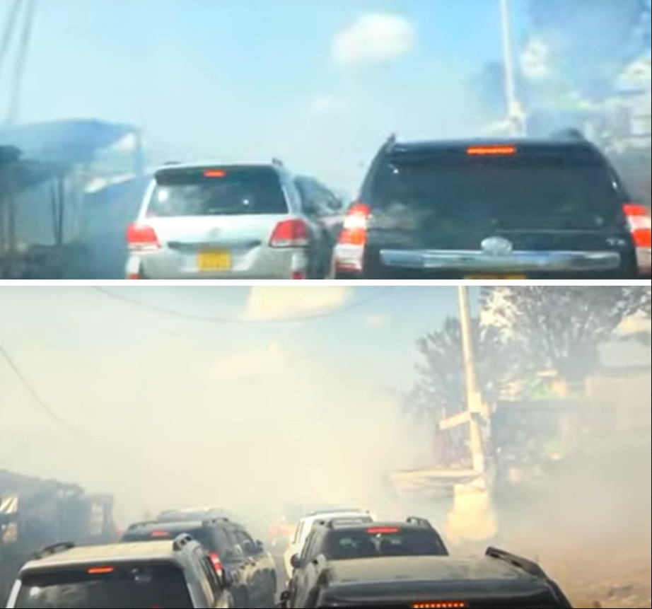Raila’s Convoy Tear-Gassed At Pipeline » Uzalendo News