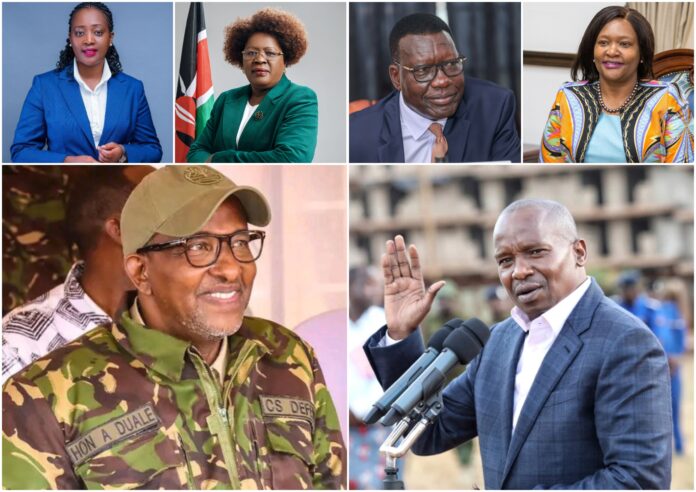 ruto new cabinet