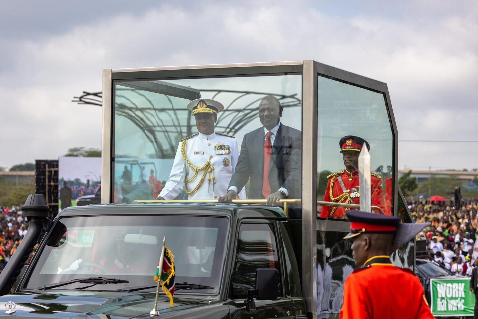 President Ruto, Gambia President Barrow grace Jamhuri Day fete