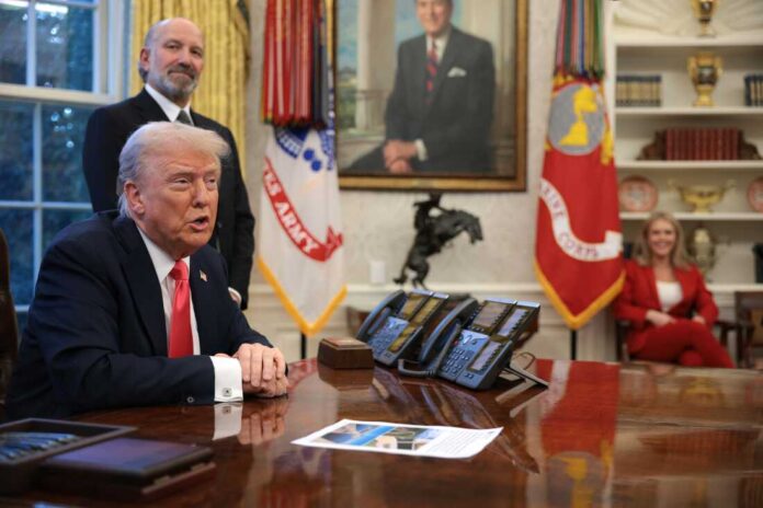President Trump Signs Executive Orders At The White House