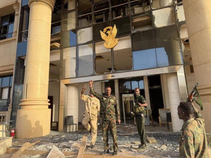SUDAN-KHARTOUM-SUDANESE ARMED FORCES-PRESIDENTIAL PALACE-REGAINING