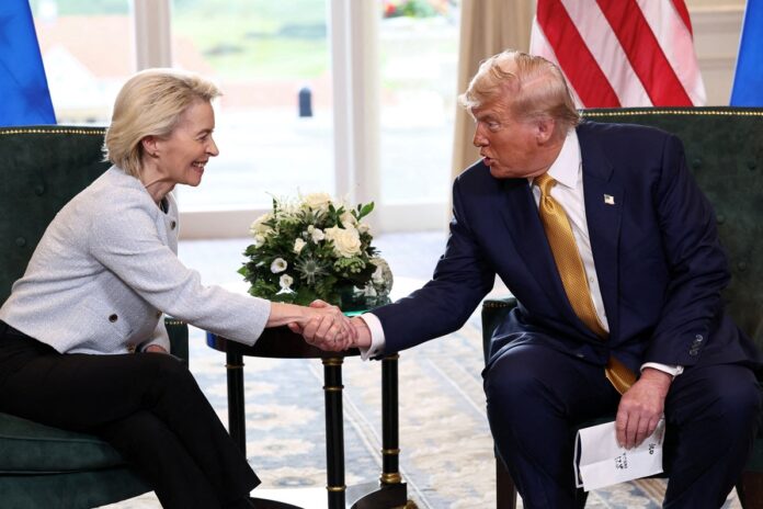 U.S. President Trump visits Scotland