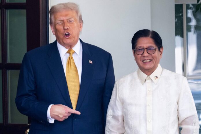 TOPSHOT-US-PHILIPPINES-DIPLOMACY-MARCOS-TRUMP