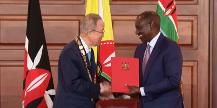 ruto ban ki moon state house