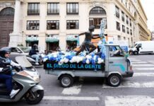 Maradona statue rides through Naples as city remembers Argentine great