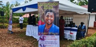 Journalist Kimani Mbugua laid to rest in Murang’a