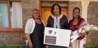 Late Nyeri Governor Nderitu Gachagua’s wife visits Mama Ida Odinga