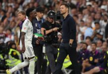 Vinicius apologises for storming off in Real’s Clasico victory over Barcelona