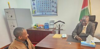 Acting ODM Party Leader Oburu Oginga Meets Babu Owino