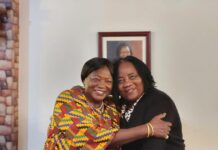 Former First Lady Mama Ngina Kenyatta Visits Odinga Family