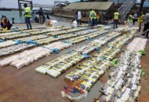 Kenya Navy Seizes Sh8.2 Billion Meth Drug From a Boat in the High Seas