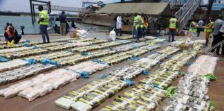Kenya Navy Seizes Sh8.2 Billion Meth Drug From a Boat in the High Seas