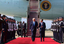 Trump Arrives in South Korea for Trade Talks Amid North Korean Missile Test