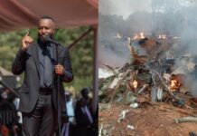 CS Hassan Joho condoles with families of Kwale plane crash victims