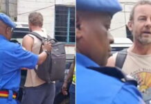 Dutch National Caught on Camera Abusing Kenya Police Officers After Arrest Pleads for Forgiveness