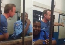 Outrage as Foreigner Abuses Kenya Police Officers After Arrest