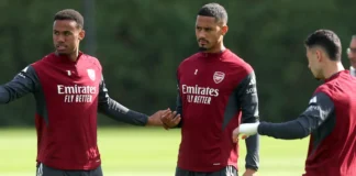 Arsenal’s Saliba, Martinelli ruled out of League Cup clash v Brighton
