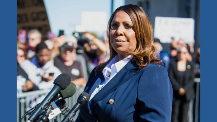 Justice Department Letitia James