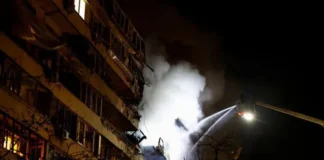 Russian barrage on Kyiv kills seven, disrupts energy supplies