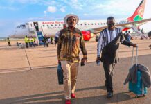 Kalonzo Musyoka Arrives in Kisumu to Visit Raila Odinga Family