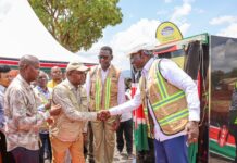 President Ruto Flags Off construction of Emali–Ukia Road in Makueni