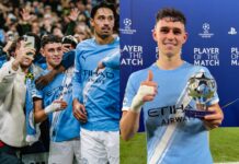 Foden Scores Twice As Guardiola Men Drown Dortmund 4-1 at Etihad