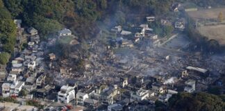 170 Buildings Destroyed In Massive Japan Blaze ,One Missing