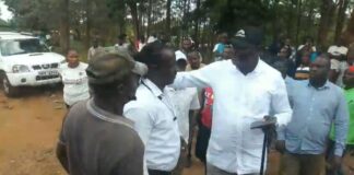 Chaos as CS Ruku is Chased From Polling Station in Mbeere North