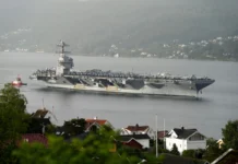 America’s Most Advanced Aircraft Carrier Arrives in the Caribbean
