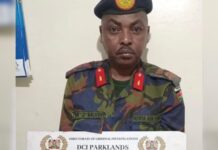 Fake KDF Brigadier Arrested in A Kilimani Apartment
