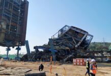 One Dead, Six Trapped in South Korea Power Plant Collapse as Safety Fears Slow Rescue Efforts