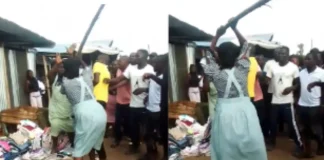 Police arrest Kibuye market chairlady filmed beating female traders with wooden rod