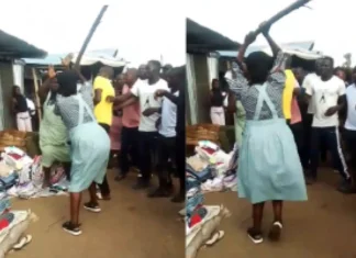 Police arrest Kibuye market chairlady filmed beating female traders with wooden rod