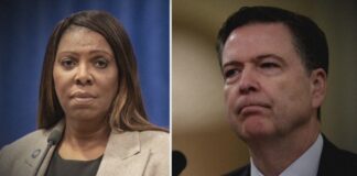 Judge Dismisses Cases Against Ex-FBI Director Comey and NY AG James