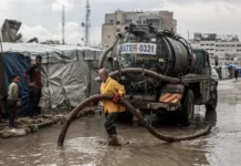 Gaza Floods As Winter Storms Batter Displaced Families