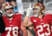 Christian McCaffrey’s Big Night Powers 49ers Past Panthers, 20-9