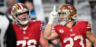 Christian McCaffrey’s Big Night Powers 49ers Past Panthers, 20-9