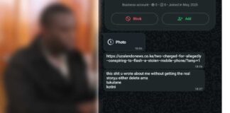 Suspect in Phone Theft Case Now Threatens Uzalendo News ReportersÂ