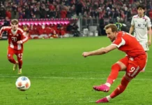 Kane scores as Bayern draw against bottom side Mainz