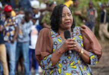 Keep Quiet or Go Away – Ida Odinga Lectures Rowdy Mourners Disrupting Beryl’s Funeral