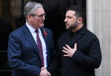 Zelensky to Hold High-Level Ukraine Talks at Downing Street