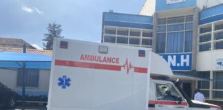 WHO Gives Kenyatta National Hospital an Advanced Life-Support Ambulance