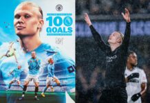 Haaland Clocks 100 Goals as Manchester City Edge Fulham in Nine Goal Thriller