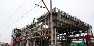 Russian drones, missiles hit Ukraine power and transport sectors, Kyiv says