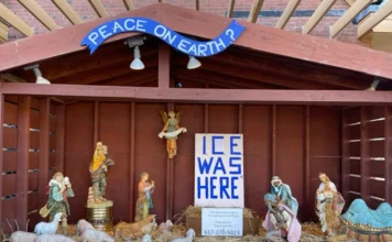 Boston Catholic Church Sparks Fury with ‘ICE WAS HERE’ Protesting US Immigration Policy