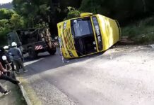 Bus Ferrying Passengers to Turkana Festival Crashes on Notorious Escarpment