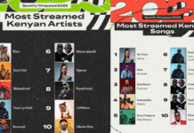 Spotify Wrapped 2025: Njerae, Toxic Lyrikali & Watendawili Break Into Kenya’s Top 10 Most-Streamed Local Artists in Kenya