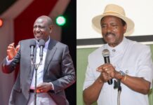 Kalonzo Fires Back at President Ruto Over Tseikuru Road to His Home